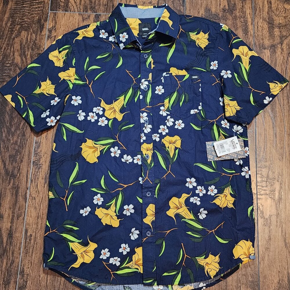 Vans Button Up Short Sleeve Shirt - NWT